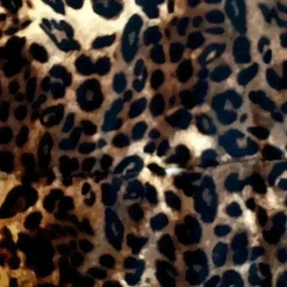 Charter Club large women's leopard print puffer vest - Picture 4 of 6